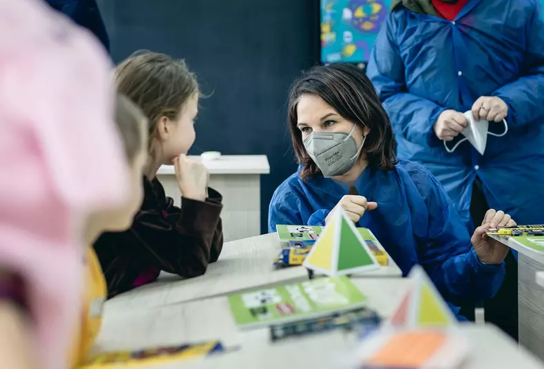 BMin Baerbock in Ukraine