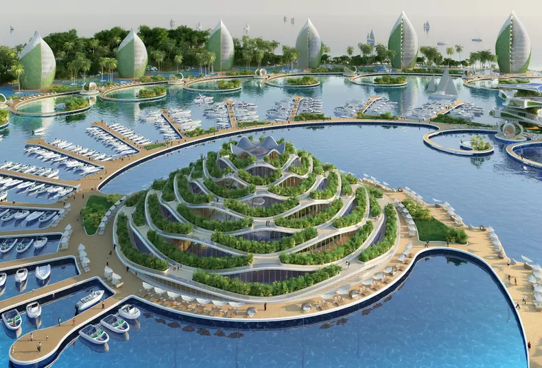 The eco-resort which hopes tourists will help clean and sustain