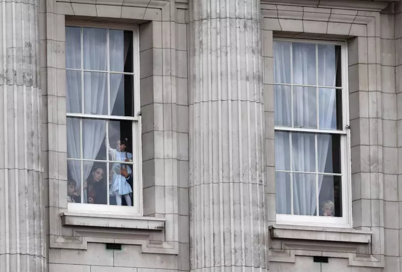 Trooping the Colour Queen's birthday parade in London