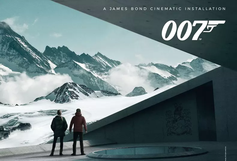 Experience James Bond in official mountain top 007 attraction