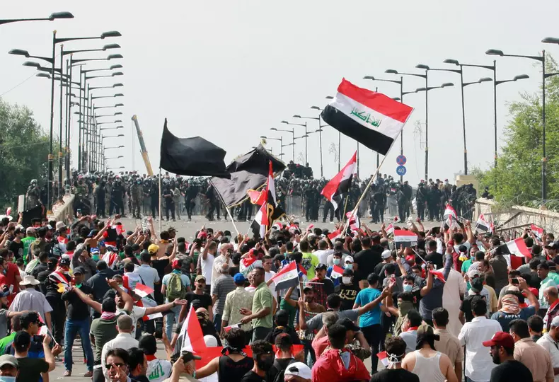 Anti-government protests in Baghdad