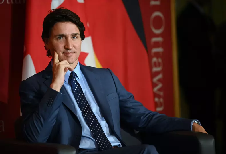 Former Canadian Prime Minister Justin Trudeau