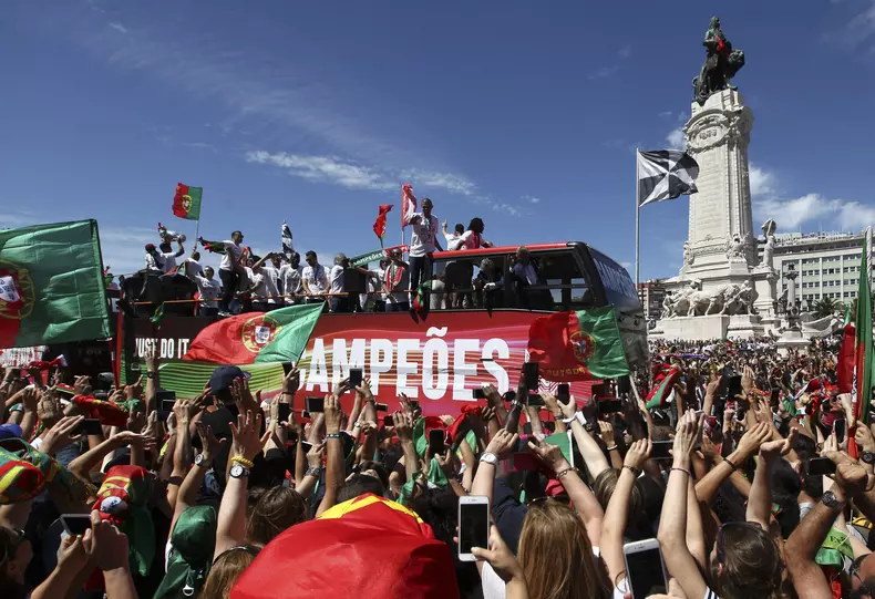 Euro 2016 Champions Return Home