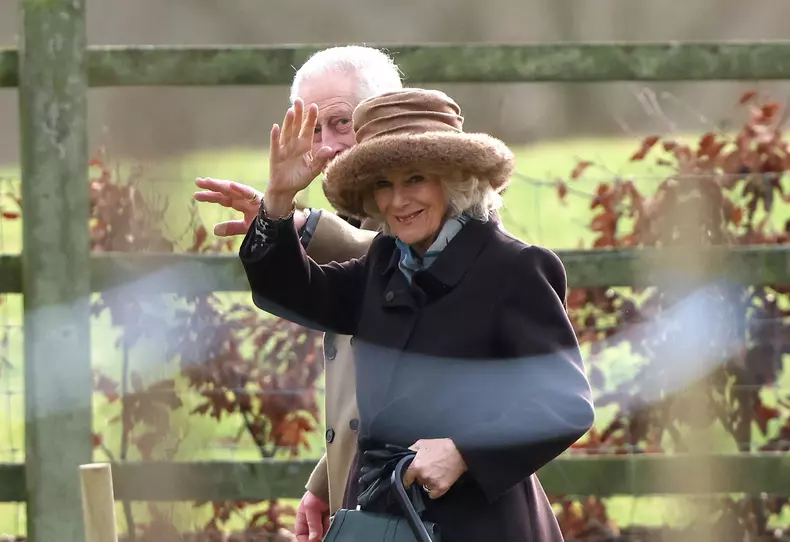 King Charles III, Sandringham, Norfolk, UK, on 4th February, 2024., Sandringham, Sandringham, Norfolk, England - 04 Feb 2024