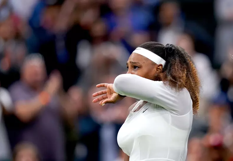serena williams a iesit in lacrimi de pe teren la wimbledon