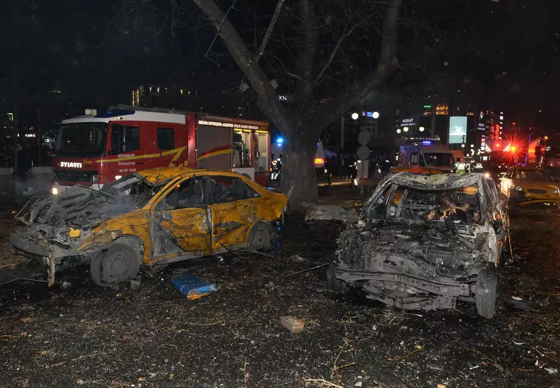 Explosion in Ankara
