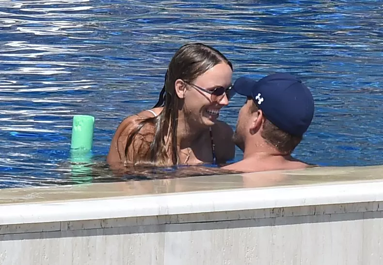 Caroline Wozniacki and husband David Lee relaxing in Portofino