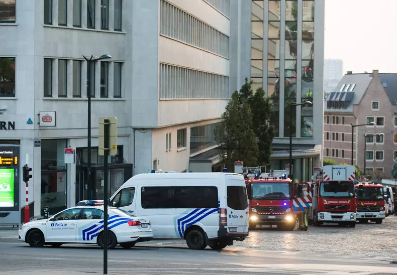 Explozie la gara centrală din Bruxelles