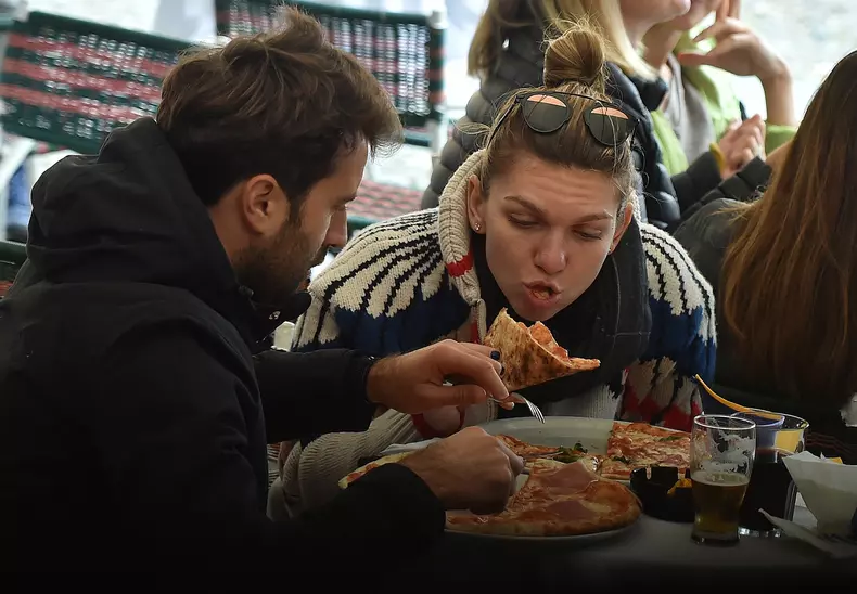 *EXCLUSIVE* Simona Halep and her new boyfriend seen in Portofino