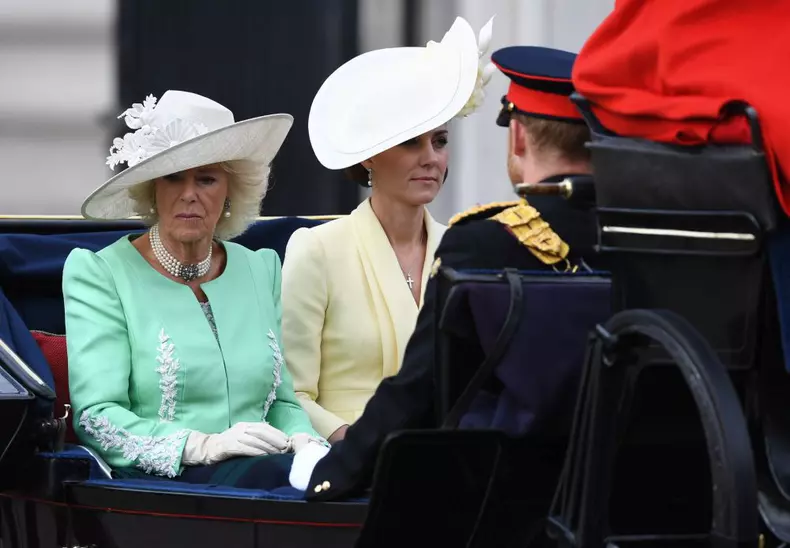 Trooping the Colour Queen's birthday parade in London