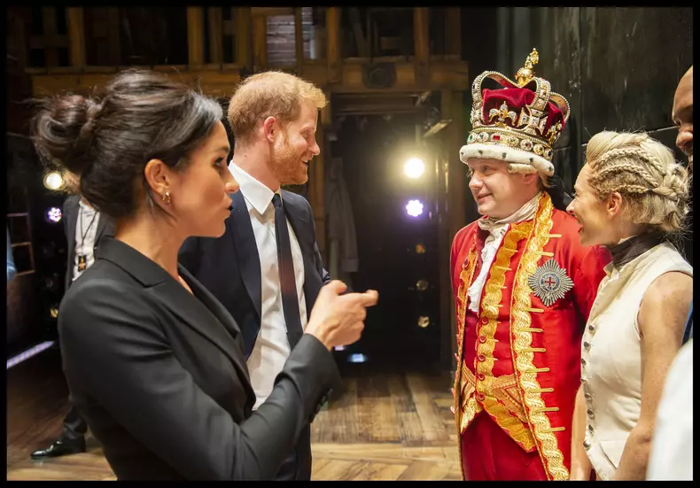Duke and Duchess of Sussex attend Hamilton for Sentable