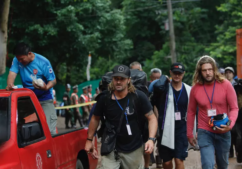 Rescue efforts continue for missing members of Thai youth soccer team found alive in cave