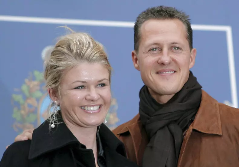 Michael Schumacher și soția lui