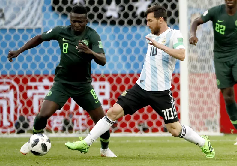 Group D Nigeria vs Argentina