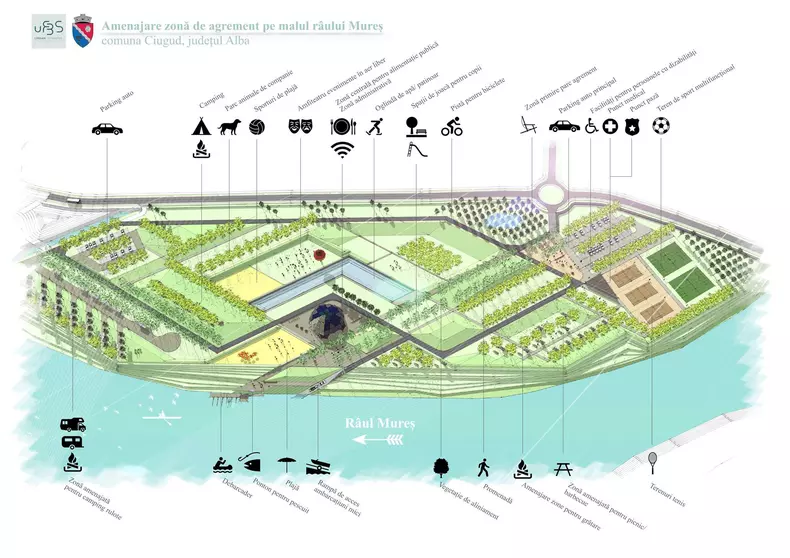Comuna Ciugud va avea debarcader și zonă de agrement pe râul Mureș (2)