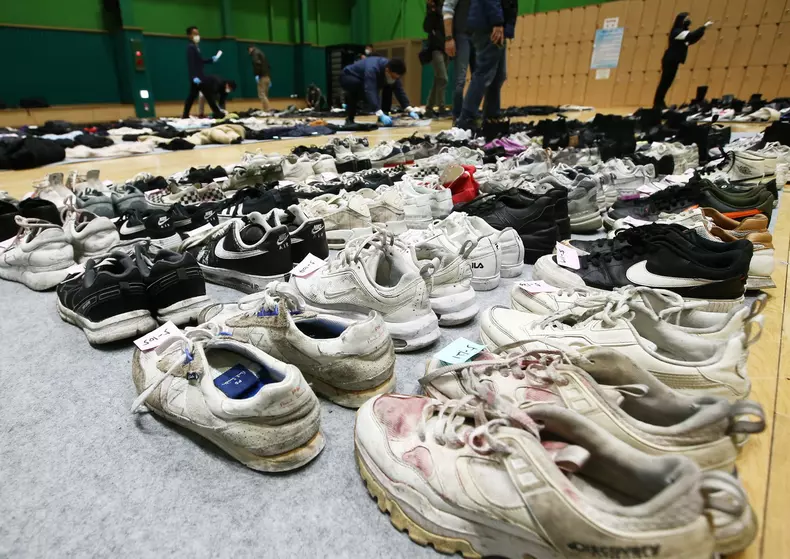 Halloween stampede aftermath in Seoul