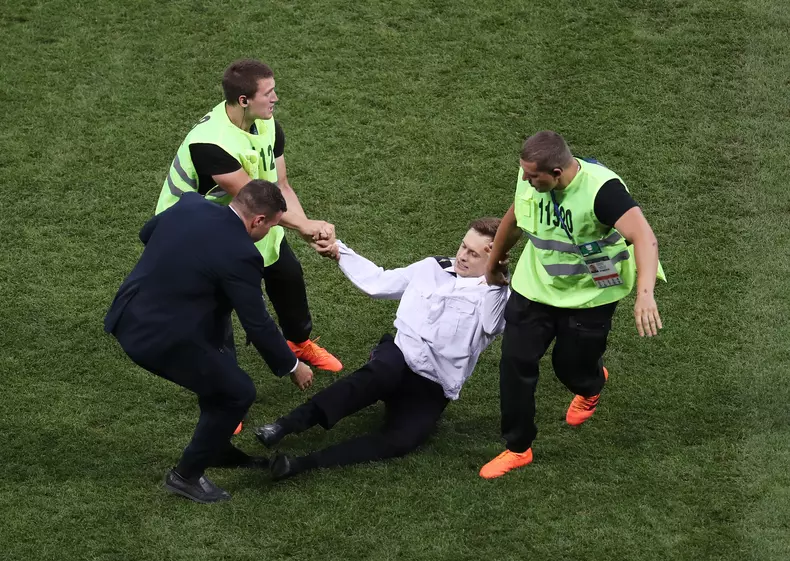 Incidente din finala Cupei Mondiale