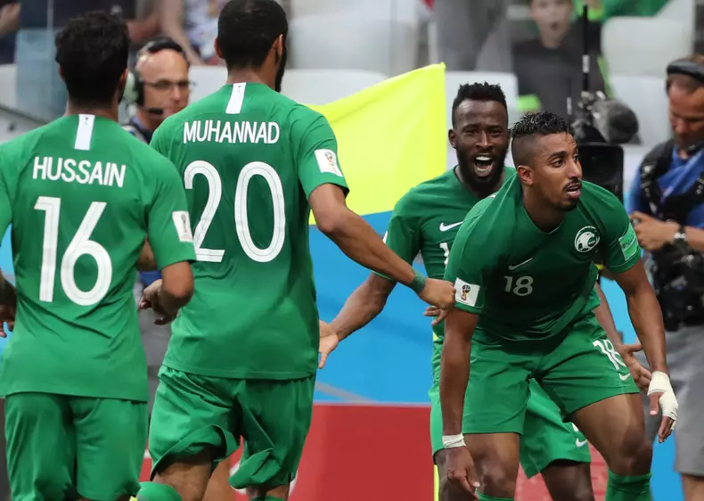 Group A Saudi Arabia vs Egypt