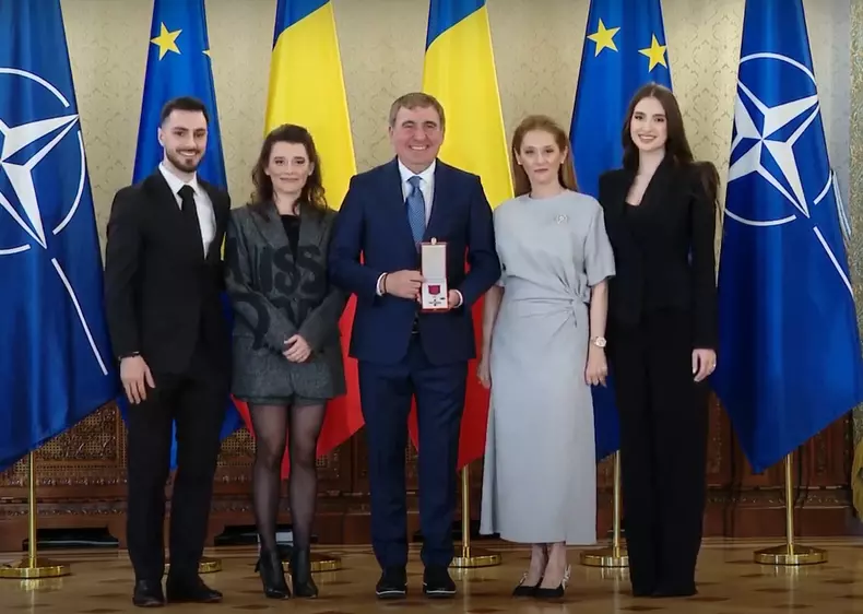 Gheorghe Hagi, soția Marilena, fiica Kira și nora Elena Tănase 4
