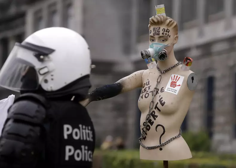European Demonstration against Covid-19 measures