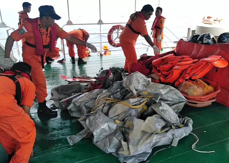 Lion Air flight JT-610 crashes soon after taking off from Jakarta