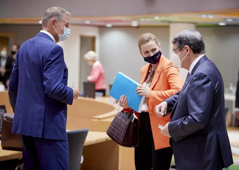 iohannis Mette FREDERIKSEN Nicos ANASTASIADES Consiliul european