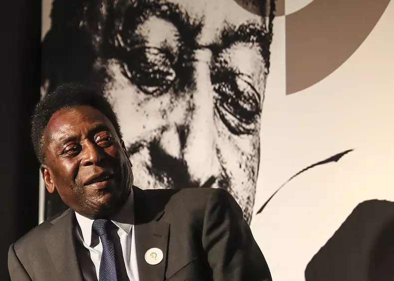 Presentation of Pele's Academy in Rio de Janeiro