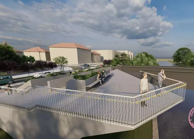 Pasarela indragostitilor, proiect