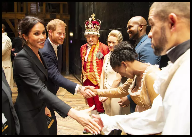 Duke and Duchess of Sussex attend Hamilton for Sentable