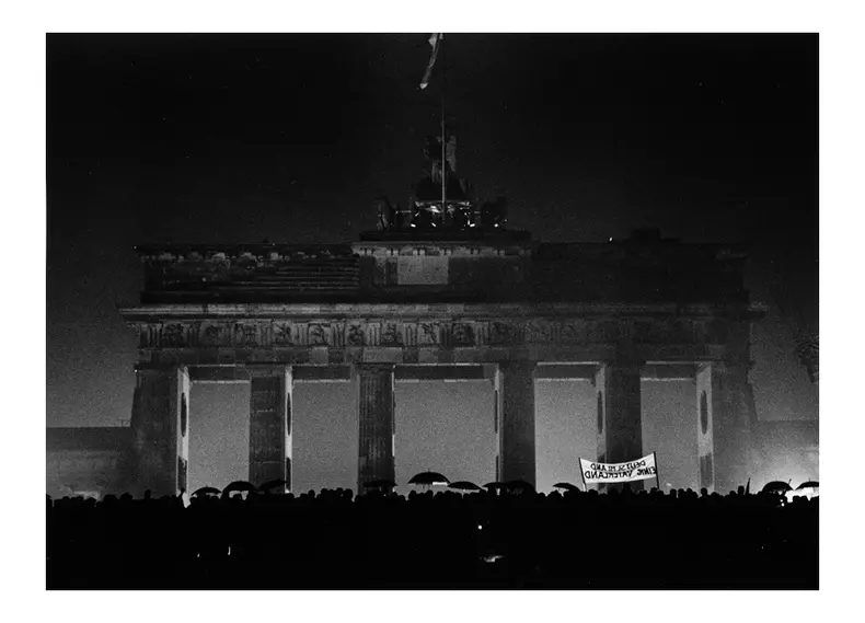 Barbara Klemm - Öffnung des Brandenburger Tors