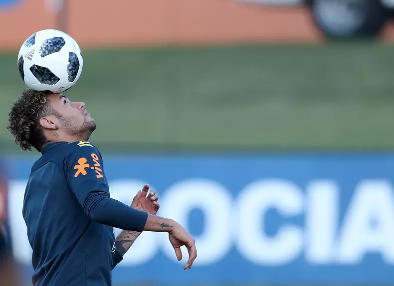 Brazil's national soccer team press conference