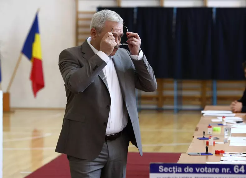 Liviu Dragnea la vot, referendum pentru definirea familiei, referendum