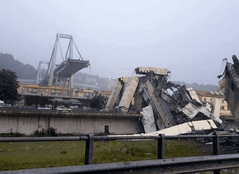 ancheta dupa prabusirii podului din italia