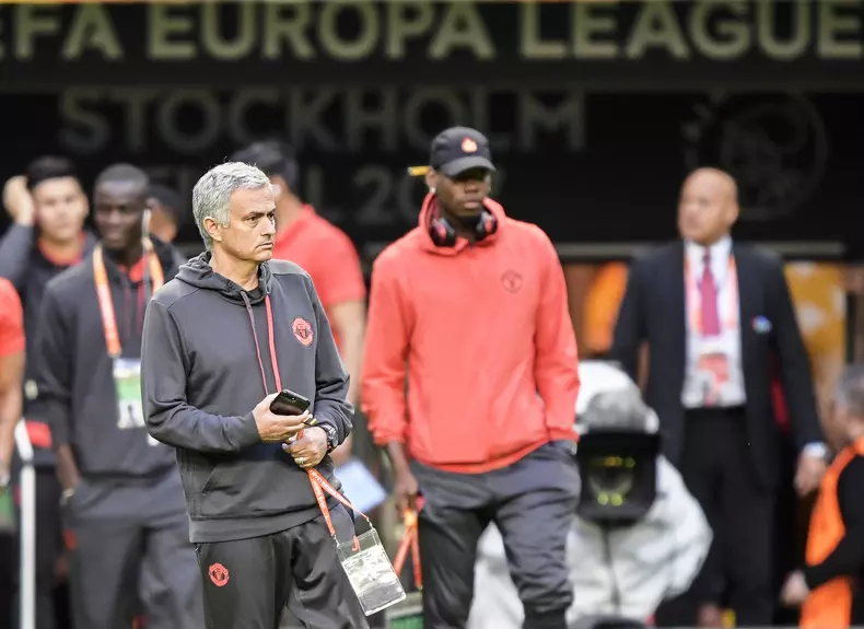 Manchester United pitch inspection