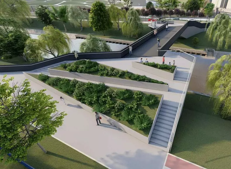 Pasarela indragostitilor, proiect