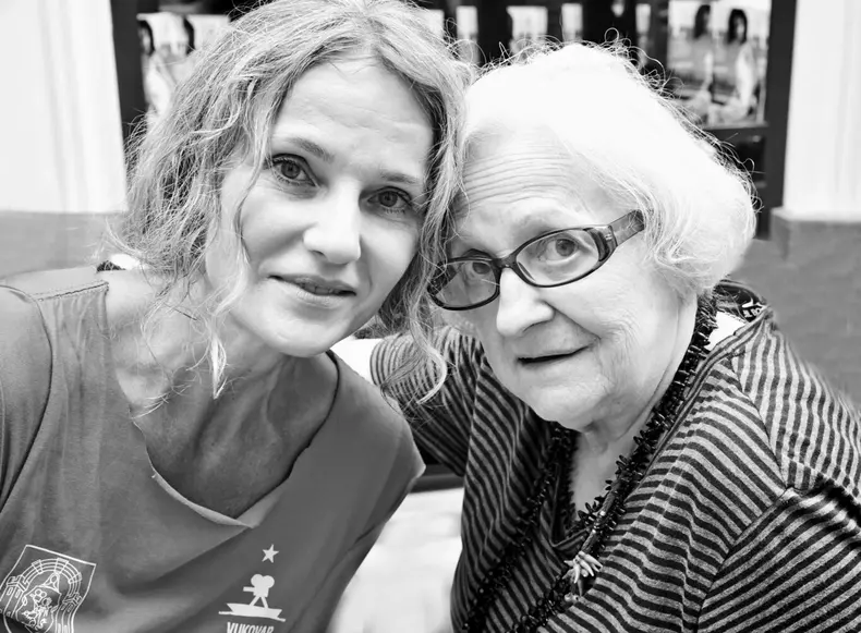 Lia Bugnar și Sanda Manu.foto Cătălina Flămînzeanu