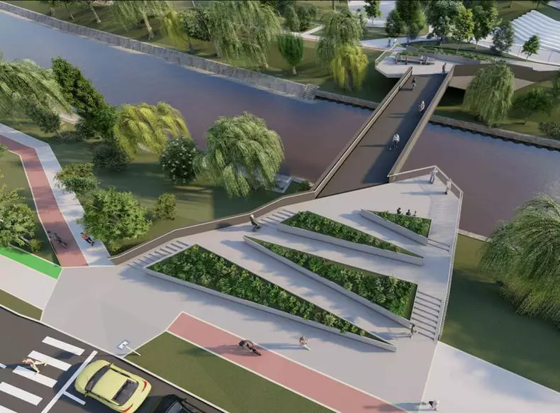 Pasarela indragostitilor, proiect