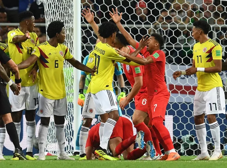 Round of 16 Colombia vs England