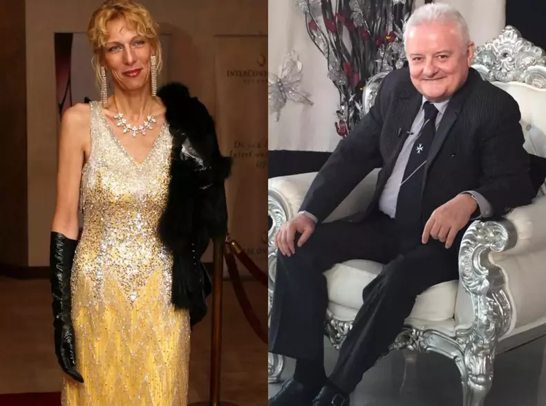 Brianna Caradja și Irinel Columbeanu