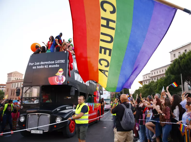 cel mai mare marș gay în Madrid