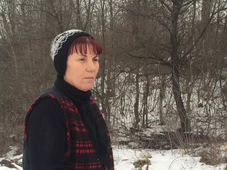 Tanța Năsturcică, fiica femeii ingropate in camp