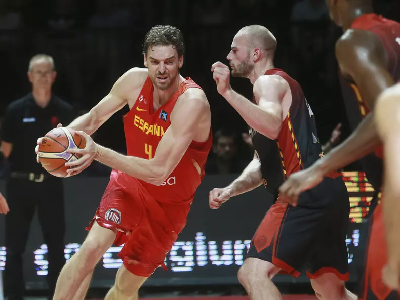 Basketball friendly - Belgium vs Spain