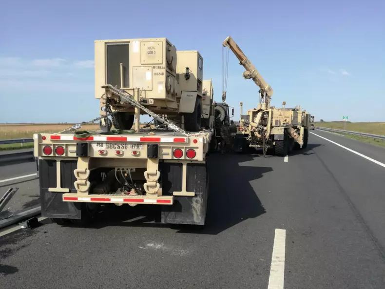 militar american, rănit într-un accident pe Austostrada Arad-Timișoara (3)