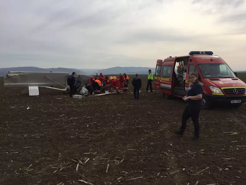 Accident aviatic în Alba (1)