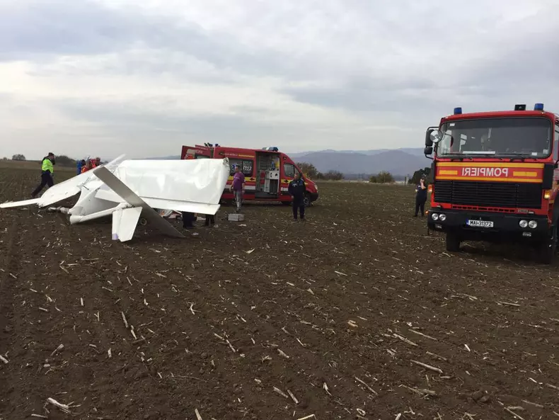 Accident aviatic în Alba (3)