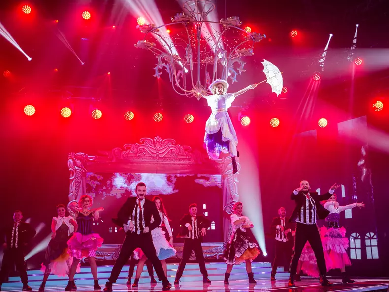 Revelion 2018 la TVR 2, Cabaret 1