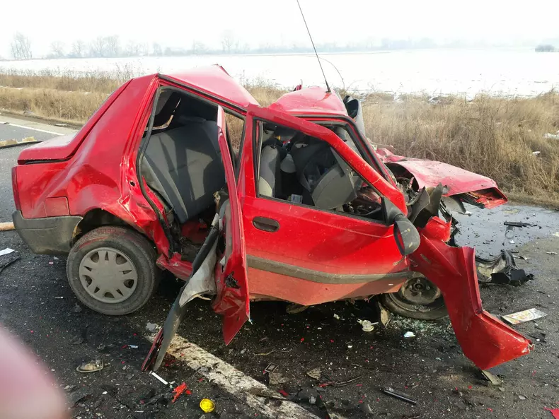 accident în Orăștie, județul Hunedoara (3)