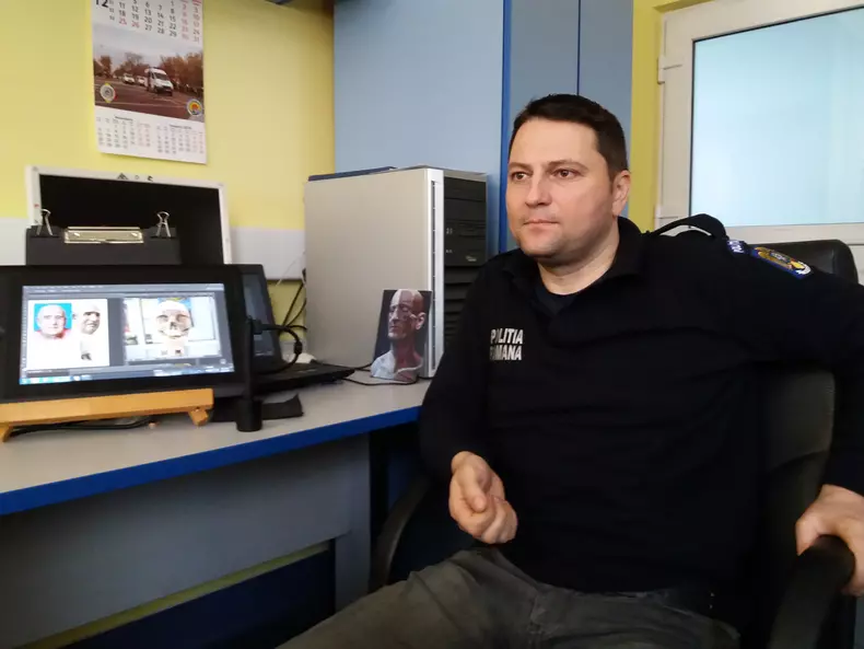 Aurelian Badulescu la birou