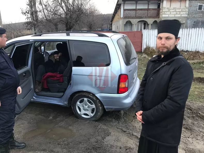Un preot beat a fost încătușat de Poliție după o urmărire (2)