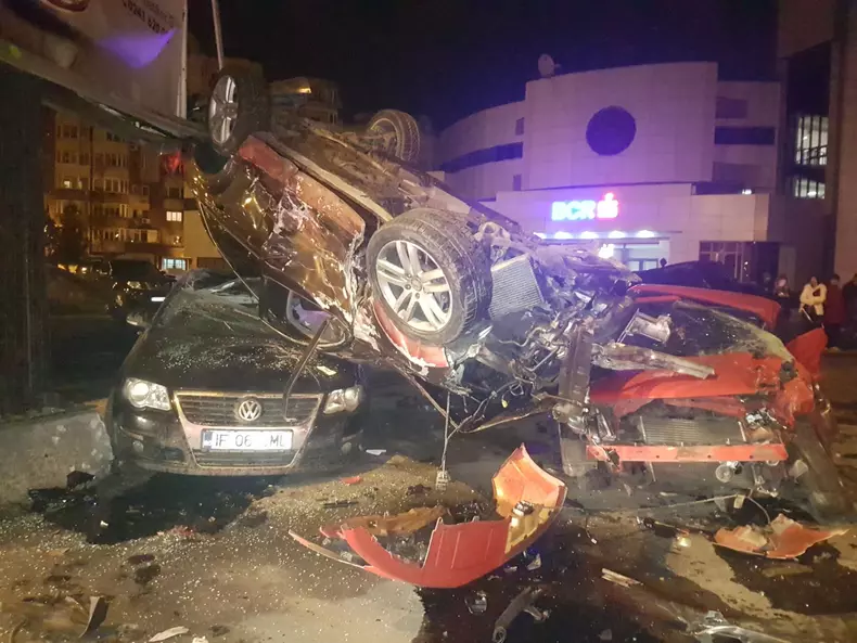 Accident cu 10 mașini în Constanța (6)